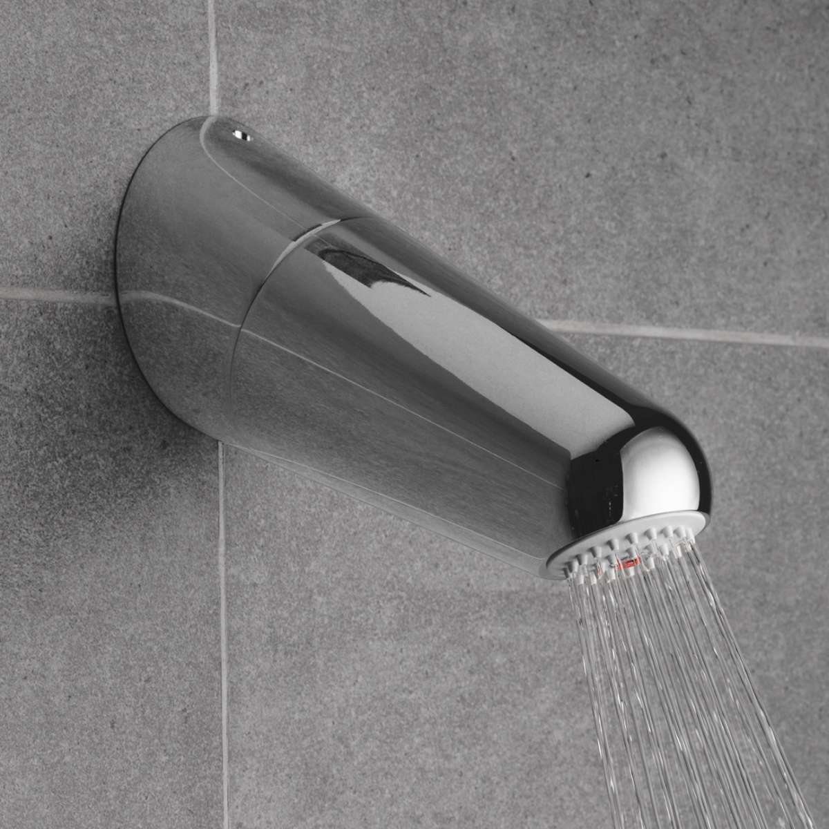 T-Safe Chroom wanddouche legionella filter H2O Enterprise